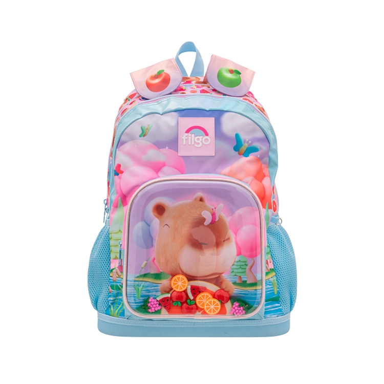 Mochila Escolar Filgo 2026 Air 18" Capibara Art.MO26-AIR-308